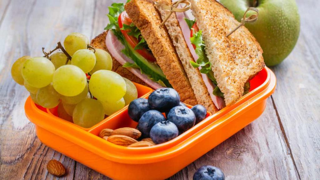 Healthy packed lunches for kids